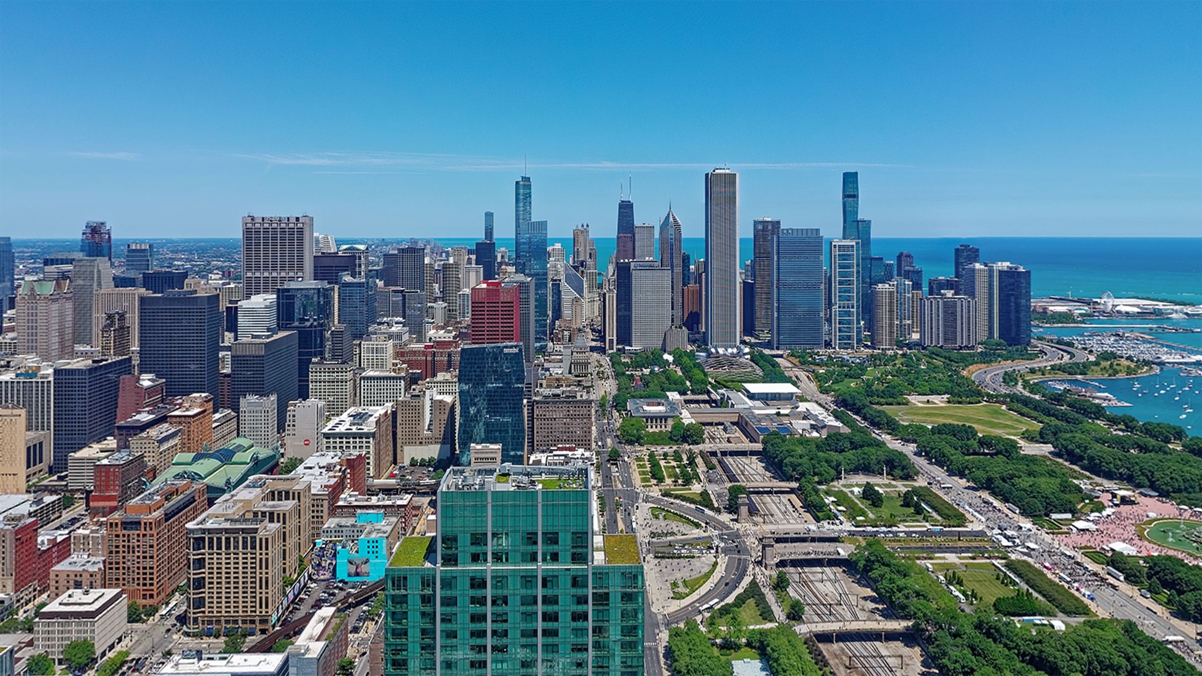 North View from Floor 73 of 1000M