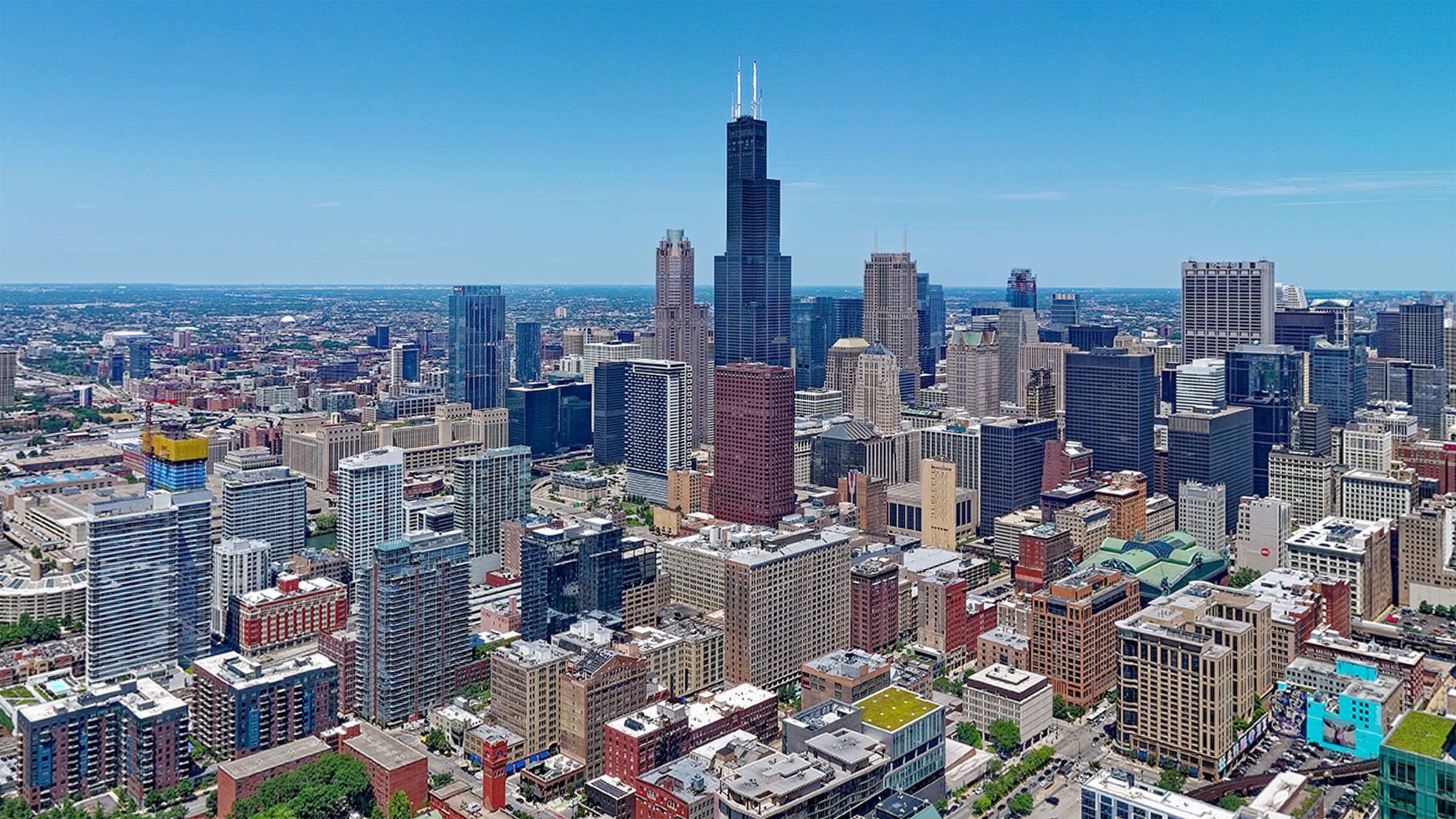 North-West View from Floor 73 of 1000M