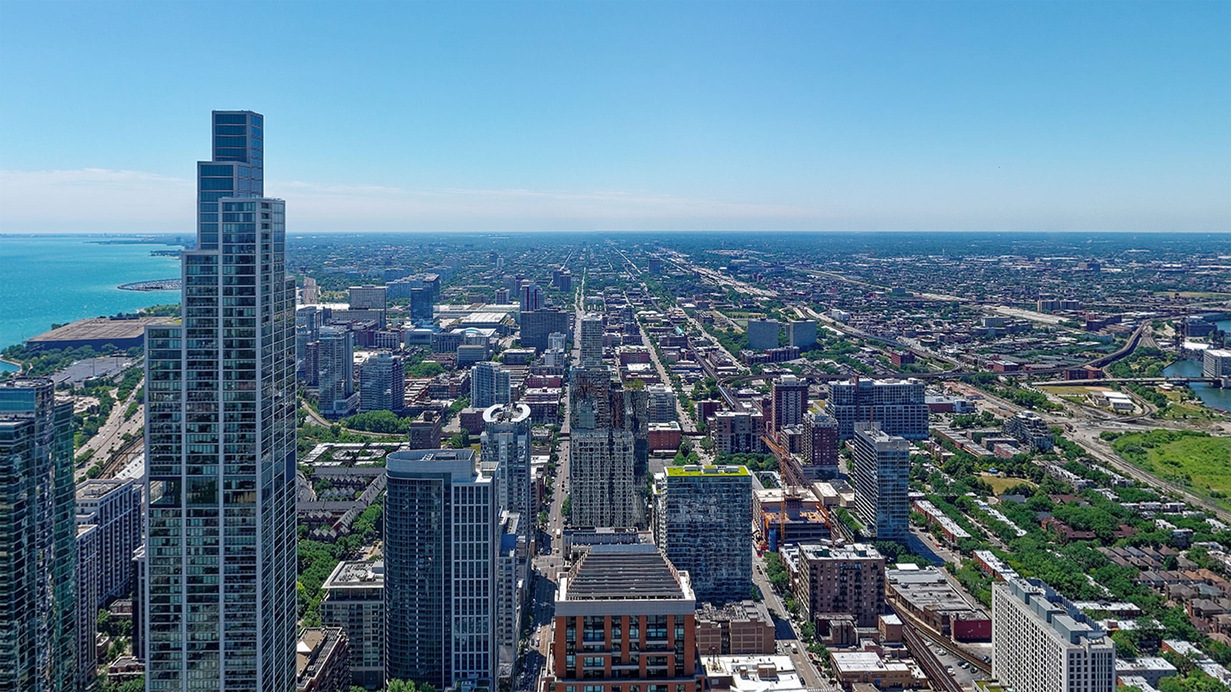 South View from Floor 73 of 1000M