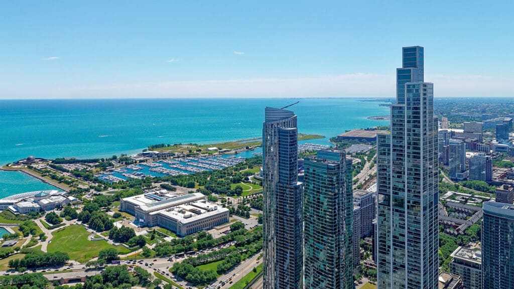 South-East View from Floor 73 of 1000M