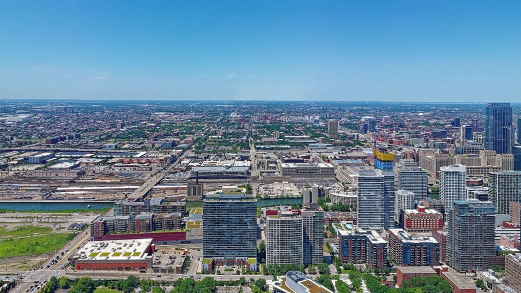 West View from Floor 73 of 1000M