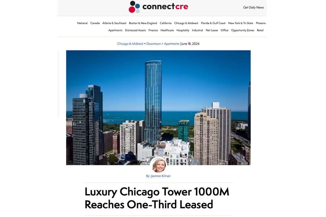 connect cre one-third leased