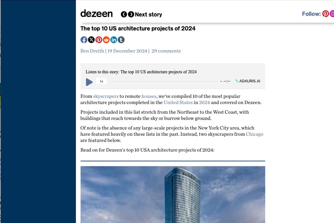 deezen top 10 us projects