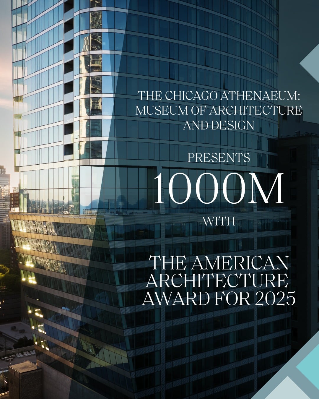 The American Architecture Award for 2025
